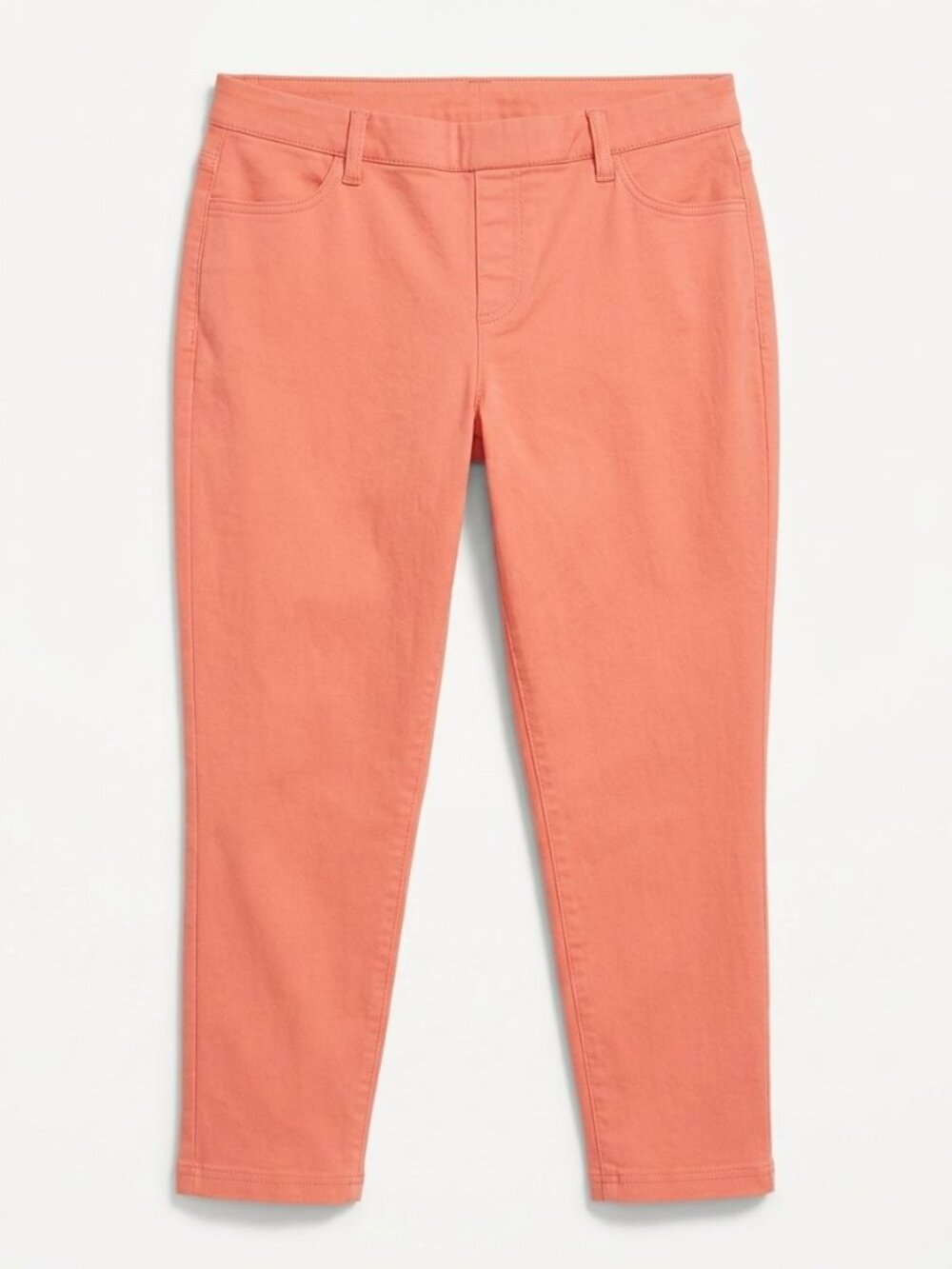 Serra XL Pants Coral Cotton Polyester Spandex Blend